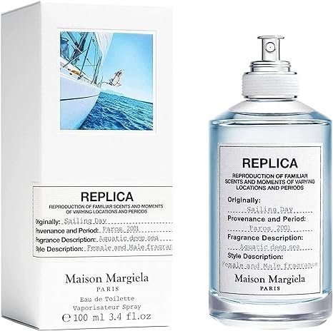 Maison Margiela Replica Sailing Day Eau de Toilette for Unisex, 3.4 Ounce