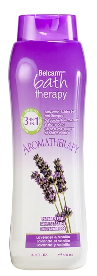 Belcam Bath Therapy Aromatherapy 3 in1 Body Wash Bubble and Shampoo