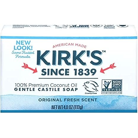 Kirk's Castile Natural Coco Bar Soap