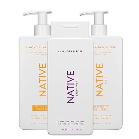 Native Lavender & Rose Body Wash